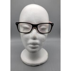 Ray-Ban RB5228 5014 Eyeglasses Black White With Logo 50-17-140